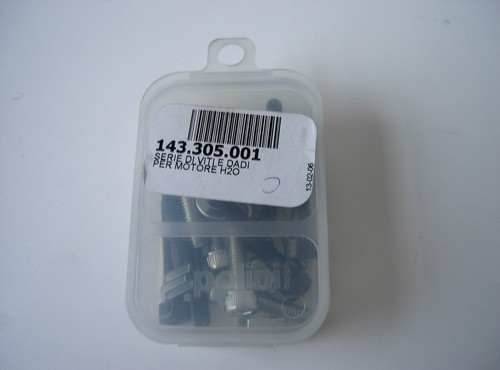 Kit viti dadi motore h2o - motore,