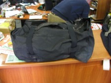 BORSA BORSONE NERO ZAINO MILITARE TECNICO OTTIMO PER CAMPEGGIO 70X35X38 USATO