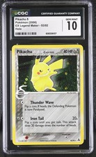 CGC 10 GEM MINT Pikachu 2006