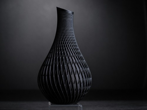 Vaso decorativo moderno nero - decorativo,