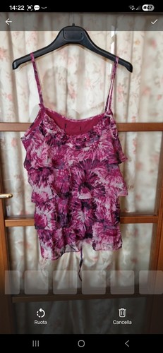 Top pura seta - top,