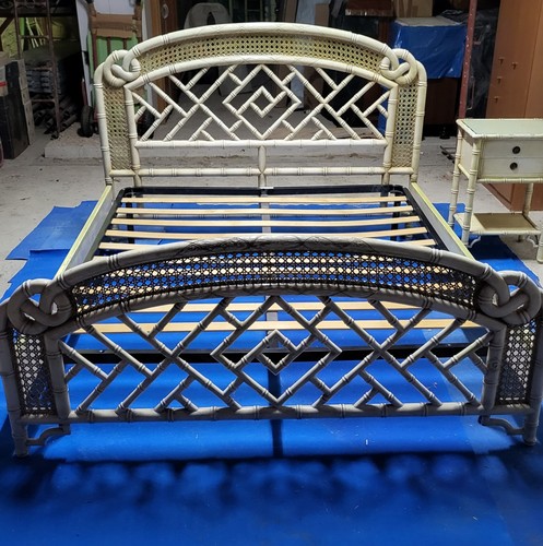 Letto matrimoniale vintage - letto,