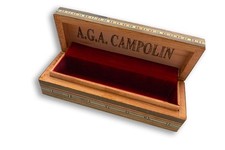 Espositore / Scatola artigianale in legno porta coltelli / A.G.A Campolin