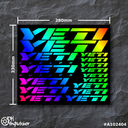 Yeti set ricamo - , ologramma
