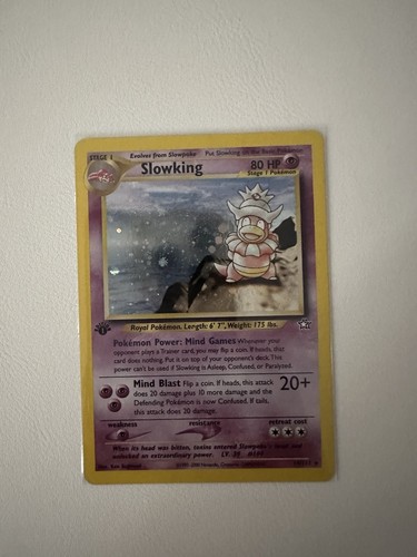 Slowking 1st edition - slowking,