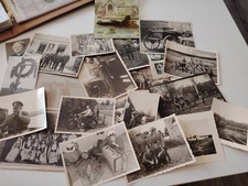 Lotto Vecchie foto e cartoline  1920–1945 Famiglia militare Vita quotidi