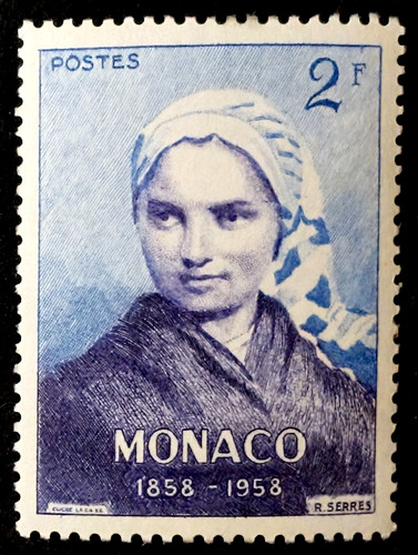 Francobollo monaco 1958 mi591 - monaco,