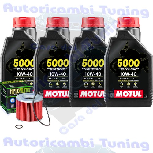 Kit tagliando olio motul 5000 - tagliando,