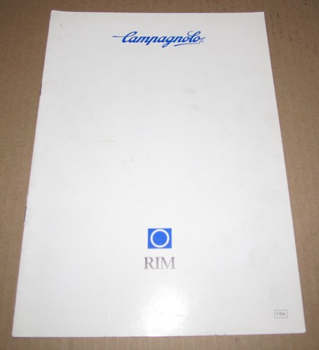 Brochure cerchi bicicletta - cerchi,