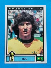 ZICO ROOKIE BRASILE WORLD CUP ARGENTINA 78 PANINI