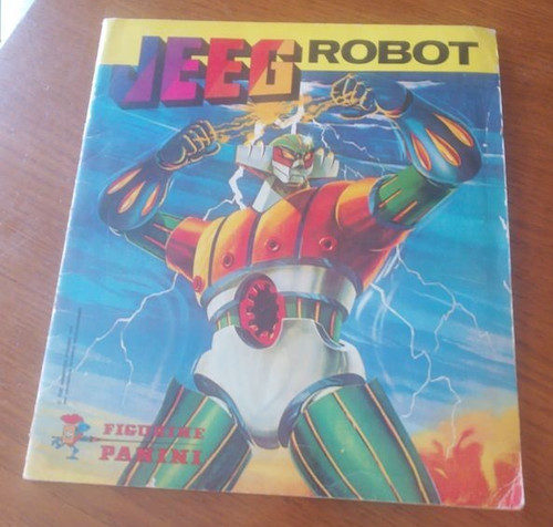 Album figurine jeeg robot - figurine,