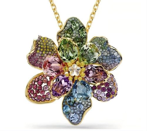 Collana cristallo farfalla