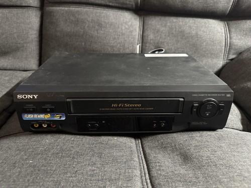 Videoregistratore vhs vcr - vhs, sony