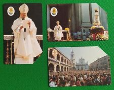 Schede telefoniche usate VII Centenario Lauretano Loreto Papa Wojtyla come foto