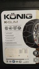 catene da neve koning k-slim 095 omologate 7mm
