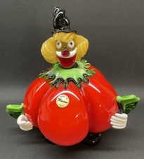 Grande pagliaccio in vetro