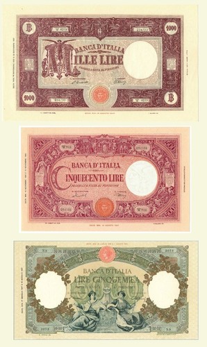 Italia lire 500 - lire,
