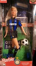 Vintage 1999 Inter Soccer Barbie Foreign Issue Special Edition #24835 NRFB 