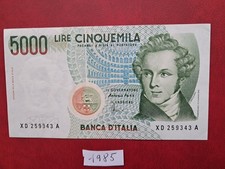 Banoconota Italioana da 5.000