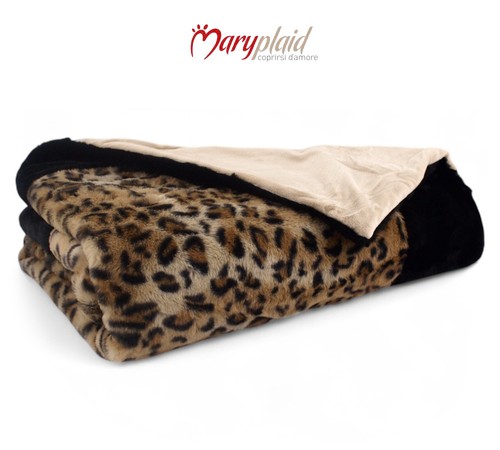 Plaid pelliccia ecologica - pelliccia,