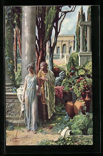 Cartolina artistica domenico - artistica,