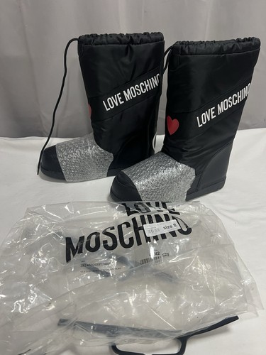 Stivali neve love moschino - neve,