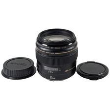 Canon - EF 85mm f/1.8 USM Teleobiettivo Medio - Nero con Tappi ✅