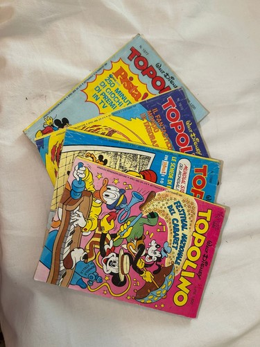 Fumetti topolino blocco - topolino, in