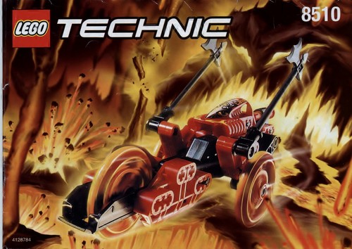 Lego technic 8510 lava - technic, #