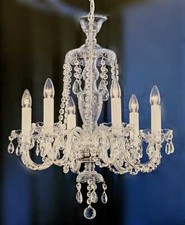 125240 Lampadario in cristallo