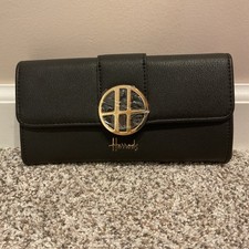 Portafoglio donna Harrods nero