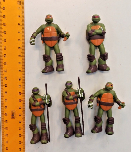 Lotto figure tmnt tartarughe - figure,