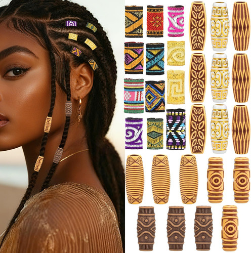 30pcs hair beads for braids - 30pcs,