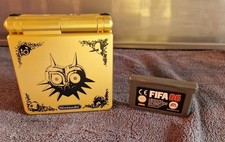 Gameboy Advance Sp Ags-001 + Zelda Edition Con Batteria Nuova + Gioco Fifa
