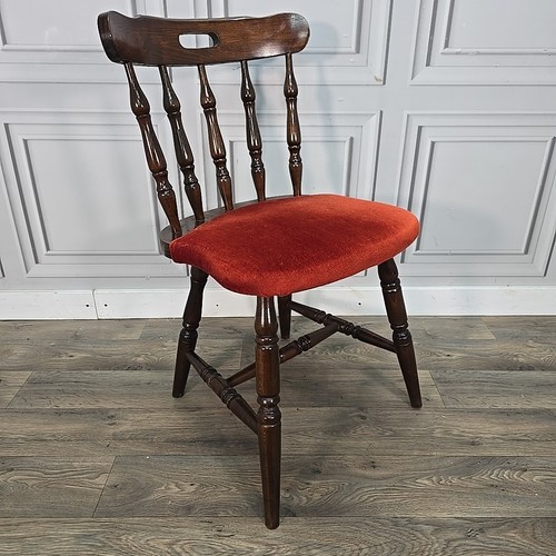 Sedia pub retrò vintage legno