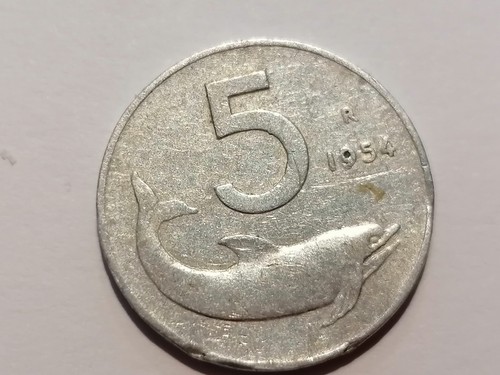 Moneta lire 1954 rarissima - lire,