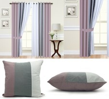 Tende per occhielli rosa