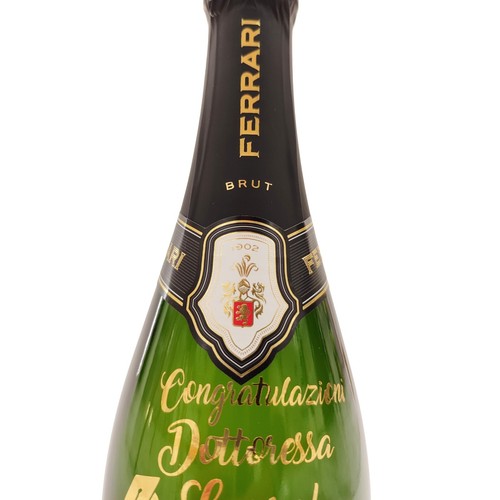 Bottiglia spumante ferrari - bottiglia,