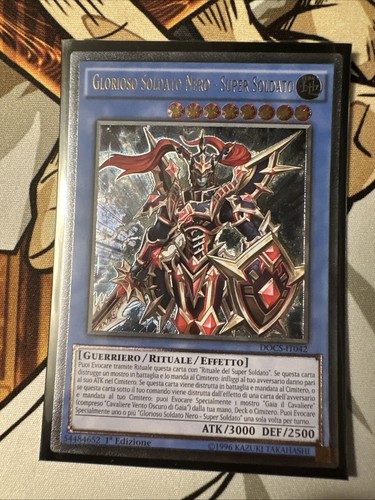 Glorioso soldato nero super - glorioso,
