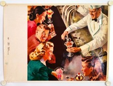 Affiche American Die Cut 1953