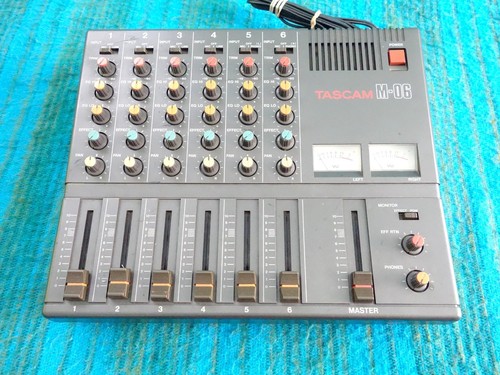 Tascam mixer stereo 6 - tascam,