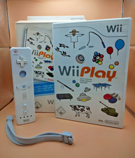 Gioco Wii Play + Controller Wiimote Nintendo Scatola In Cartone Condizioni Top ✅