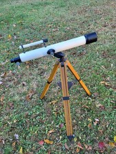 Telescopio rifrattore vintage