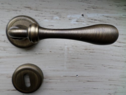 Maniglie bronzo - (coppia),