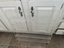 Vintage Plexiglass Wall Display Eyeglasses Sunglasses 6 Shelves