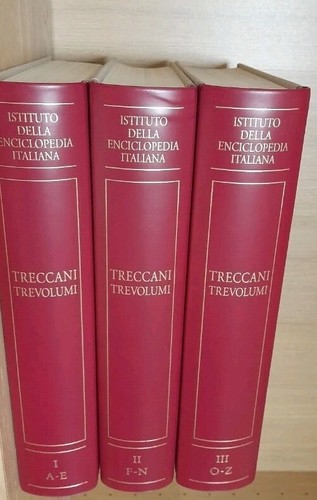 Treccani tre volumi - treccani,