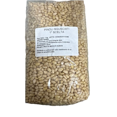 Pinoli siberia naturali kg - 1,