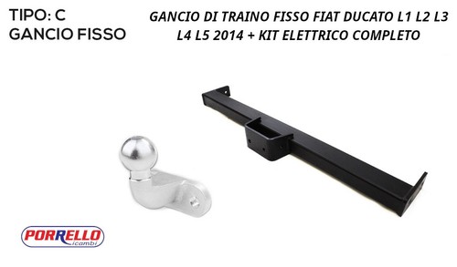 Gancio traino fisso - traino, fiat
