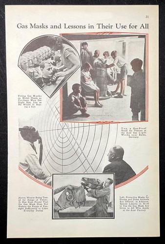 1933 maschere antigas - 1933,