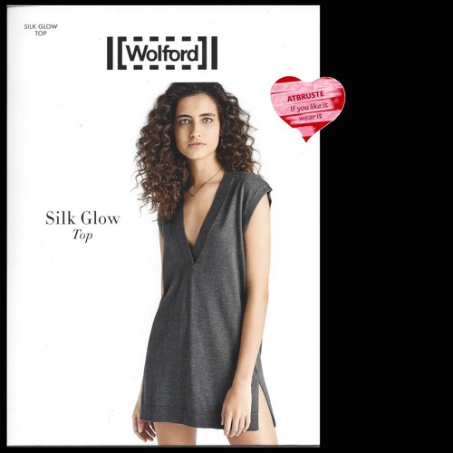 Wolford silk glow top - silk, •